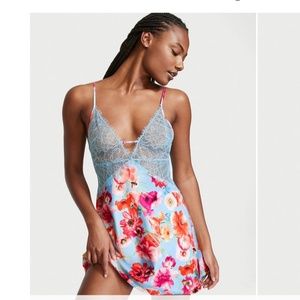 Victoria’s Secret Lace Plunge Slip